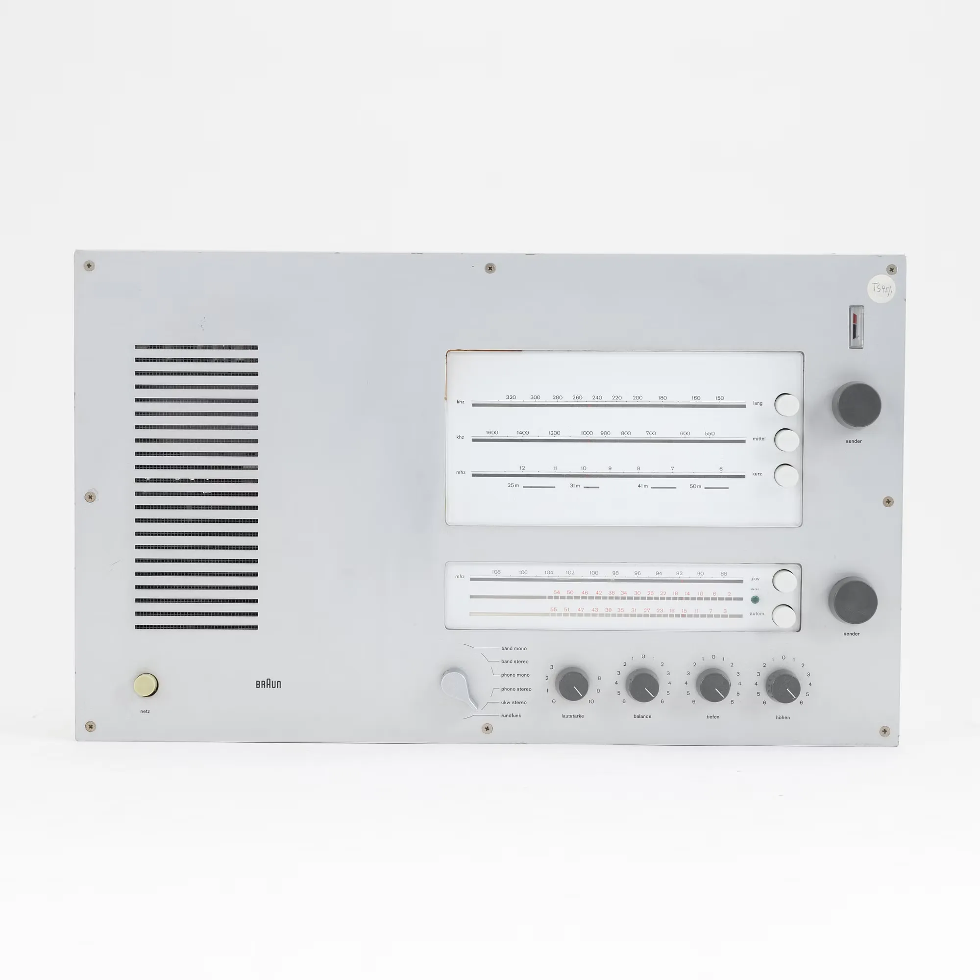 TS 45 Control Unit TS 45 Control Unit